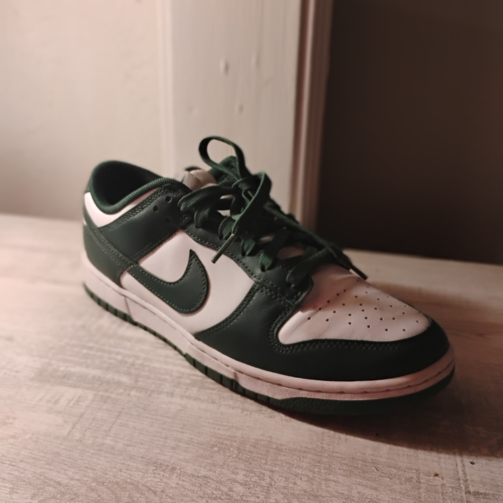 Michigan State Nike Dunks Low Men's 8.5